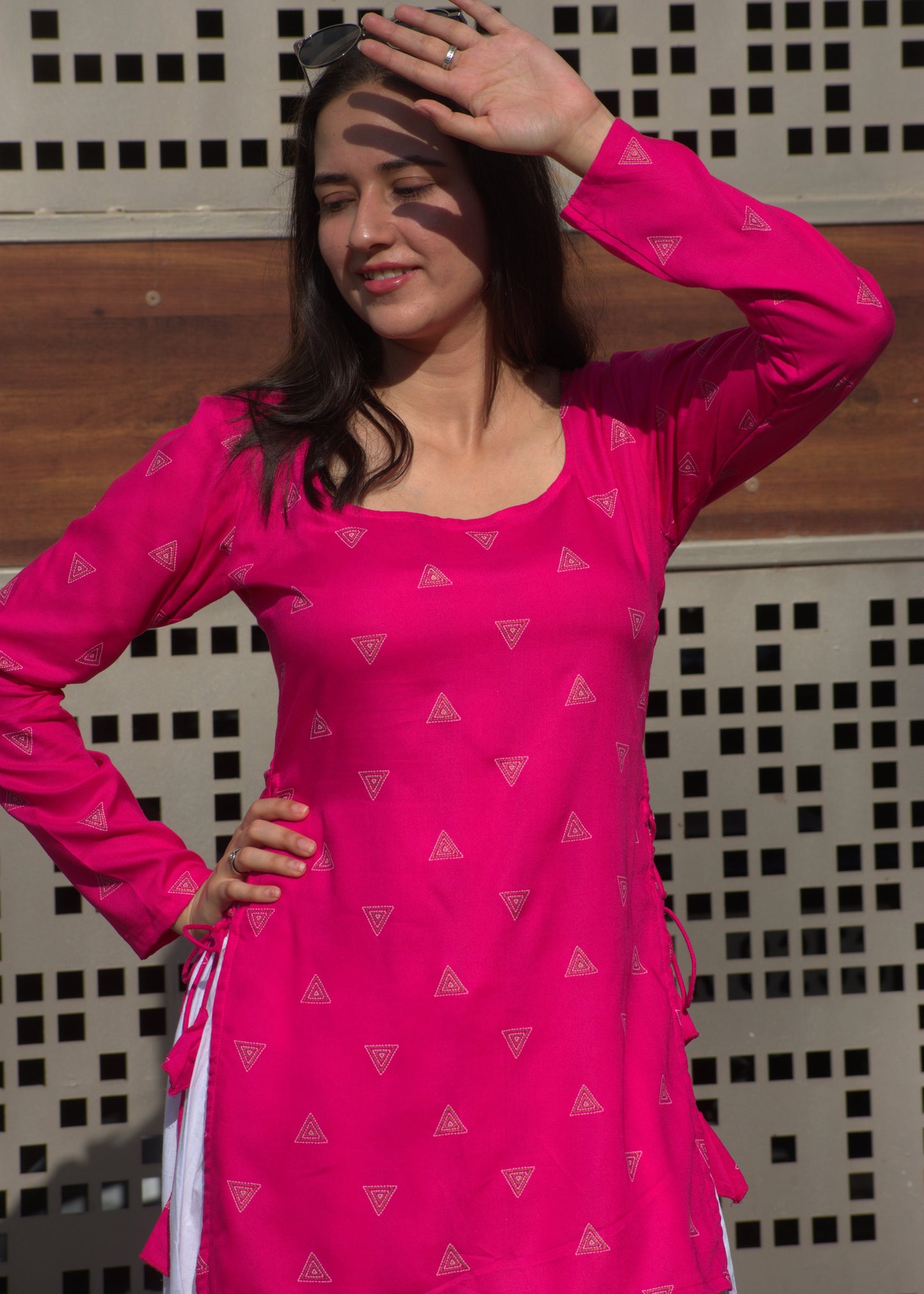Naina Kurti With Sleeves