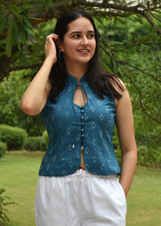MAHI KEYHOLE TOP