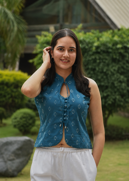 MAHI KEYHOLE TOP