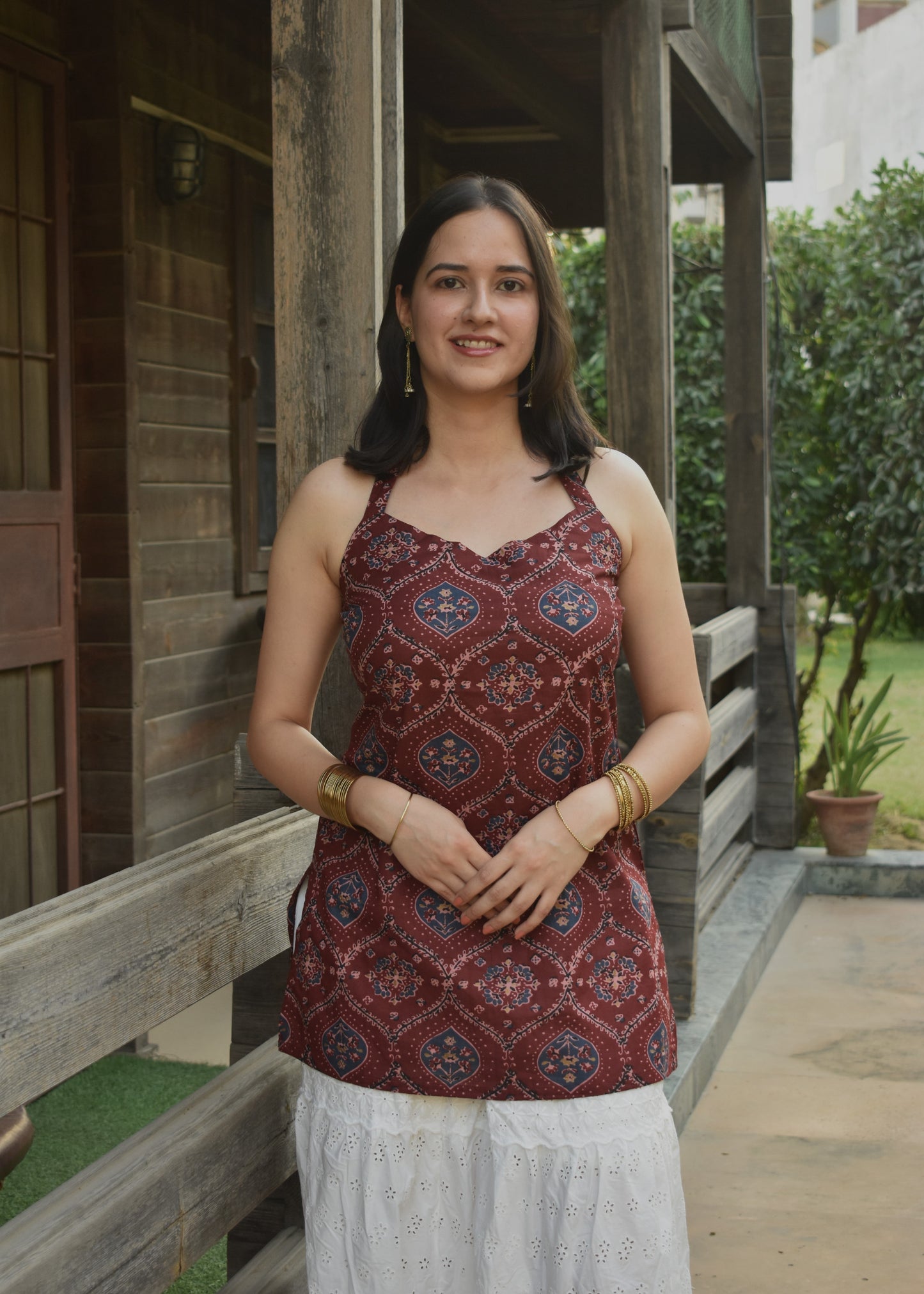 Naaz Halter Kurti