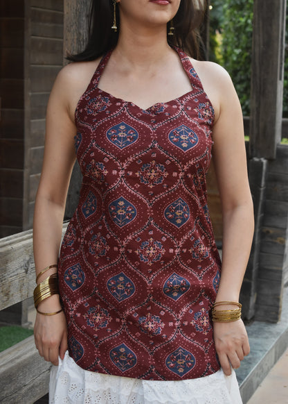 Naaz Halter Kurti