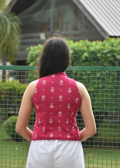 Mehar Keyhole Top
