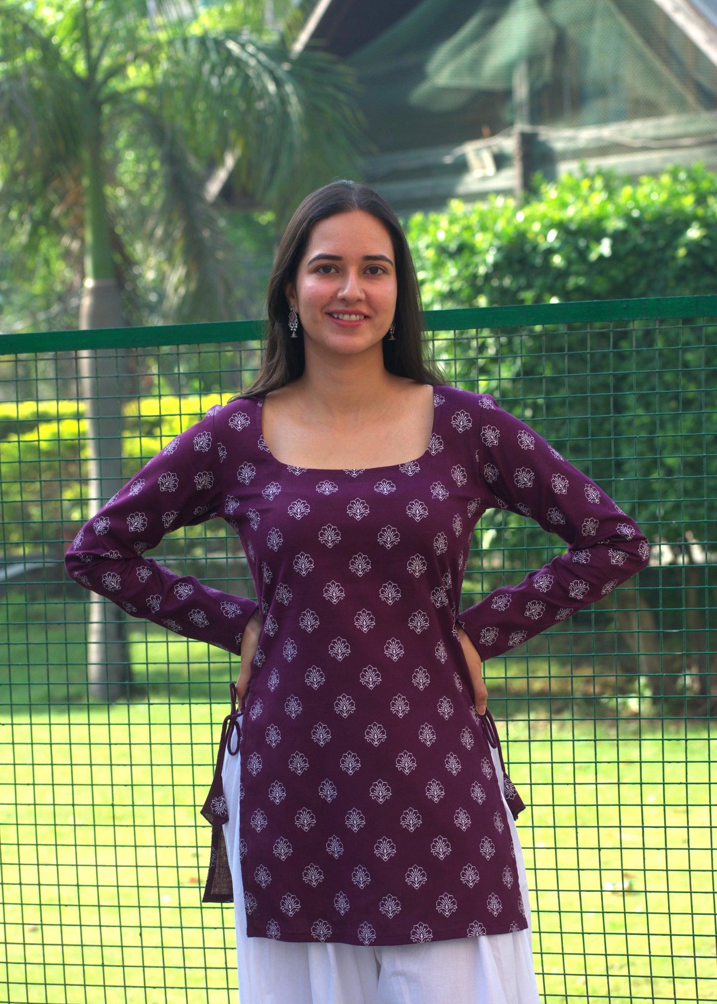 Jugni Kurti With Sleeves
