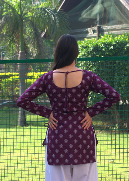 Jugni Kurti With Sleeves