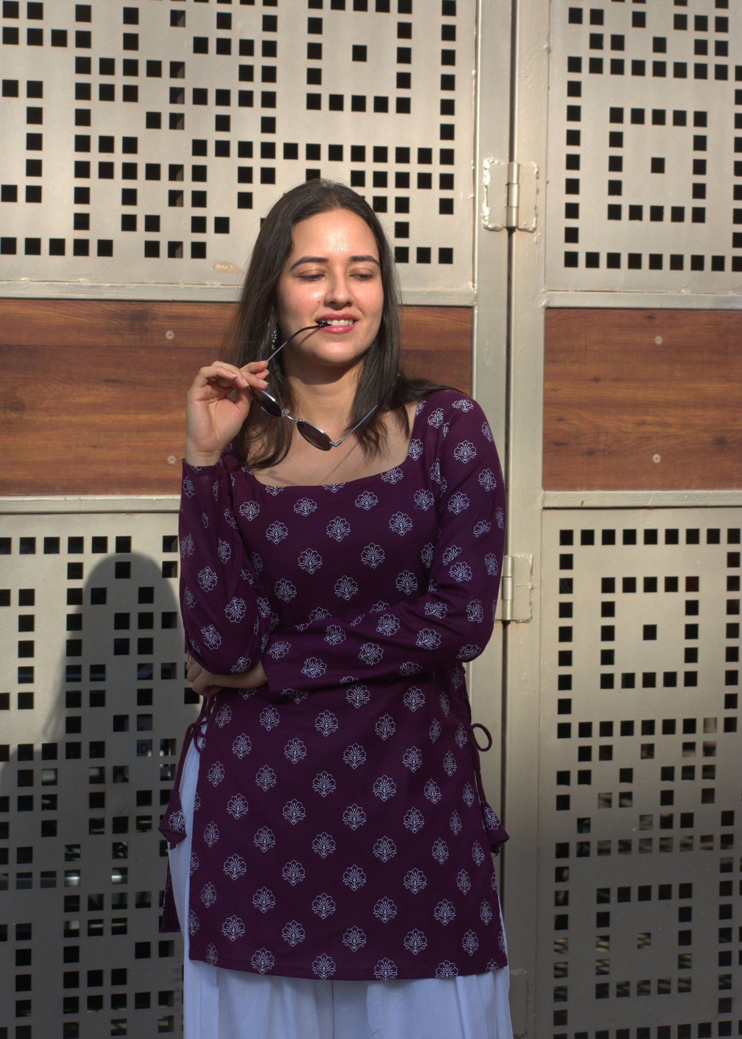 Jugni Kurti With Sleeves