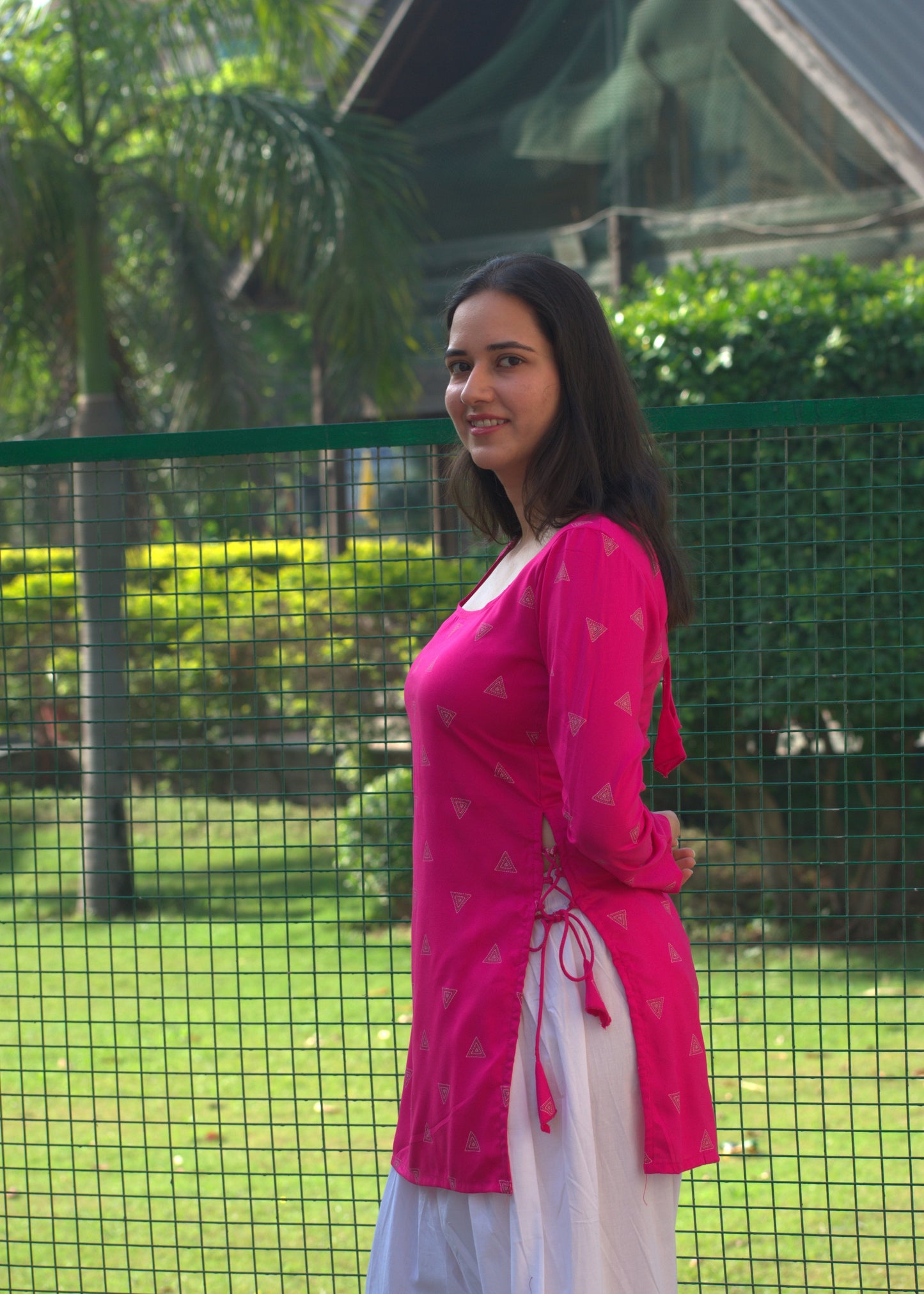 Naina Kurti With Sleeves
