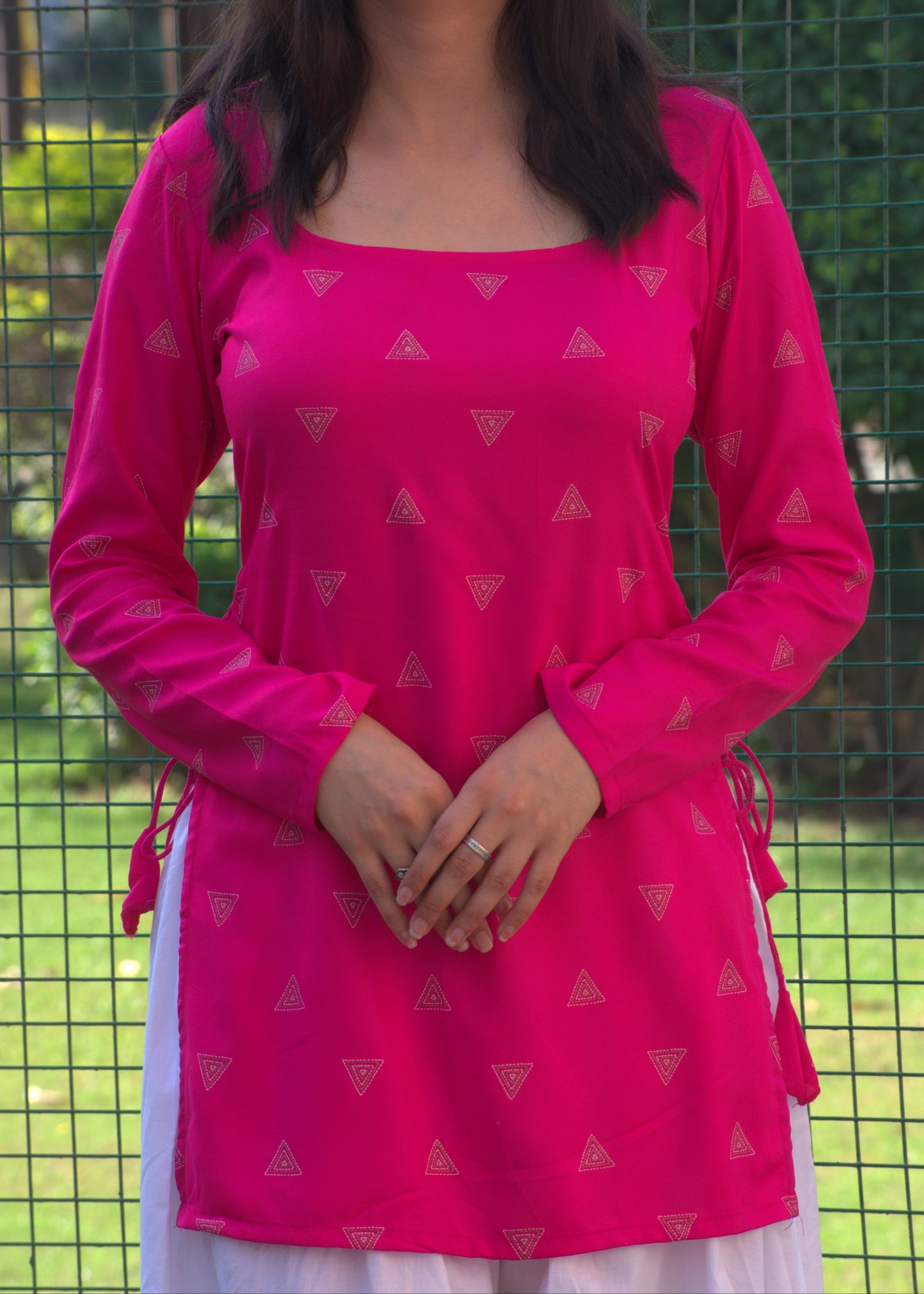 Naina Kurti With Sleeves